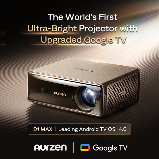 Aurzen EAZZE D1 MAX Google TV Smart Projector