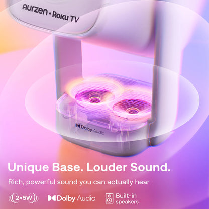 Aurzen EAZZE D1R air Portable Roku TV Smart Projector