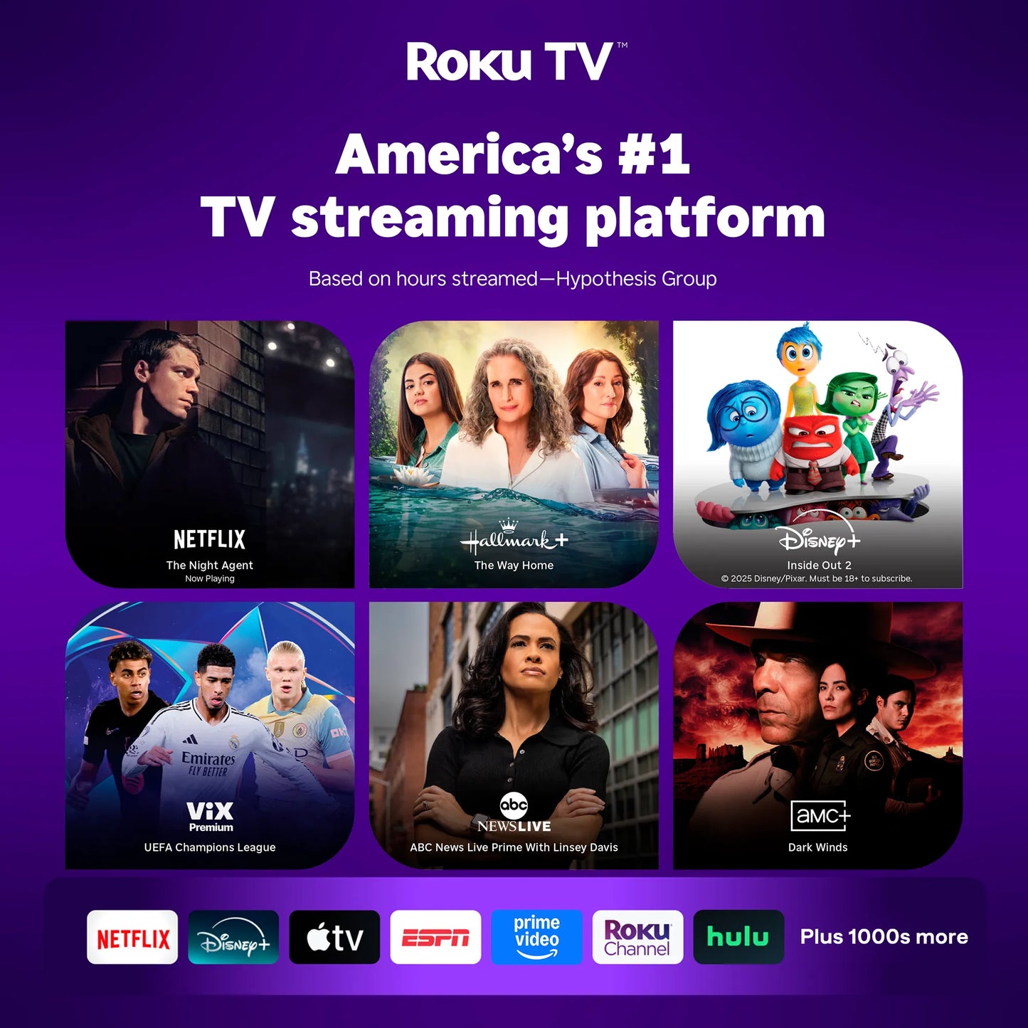 Aurzen EAZZE D1R Roku TV Smart Projector