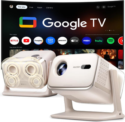Aurzen BOOM mini Google TV Smart Projector | US Version