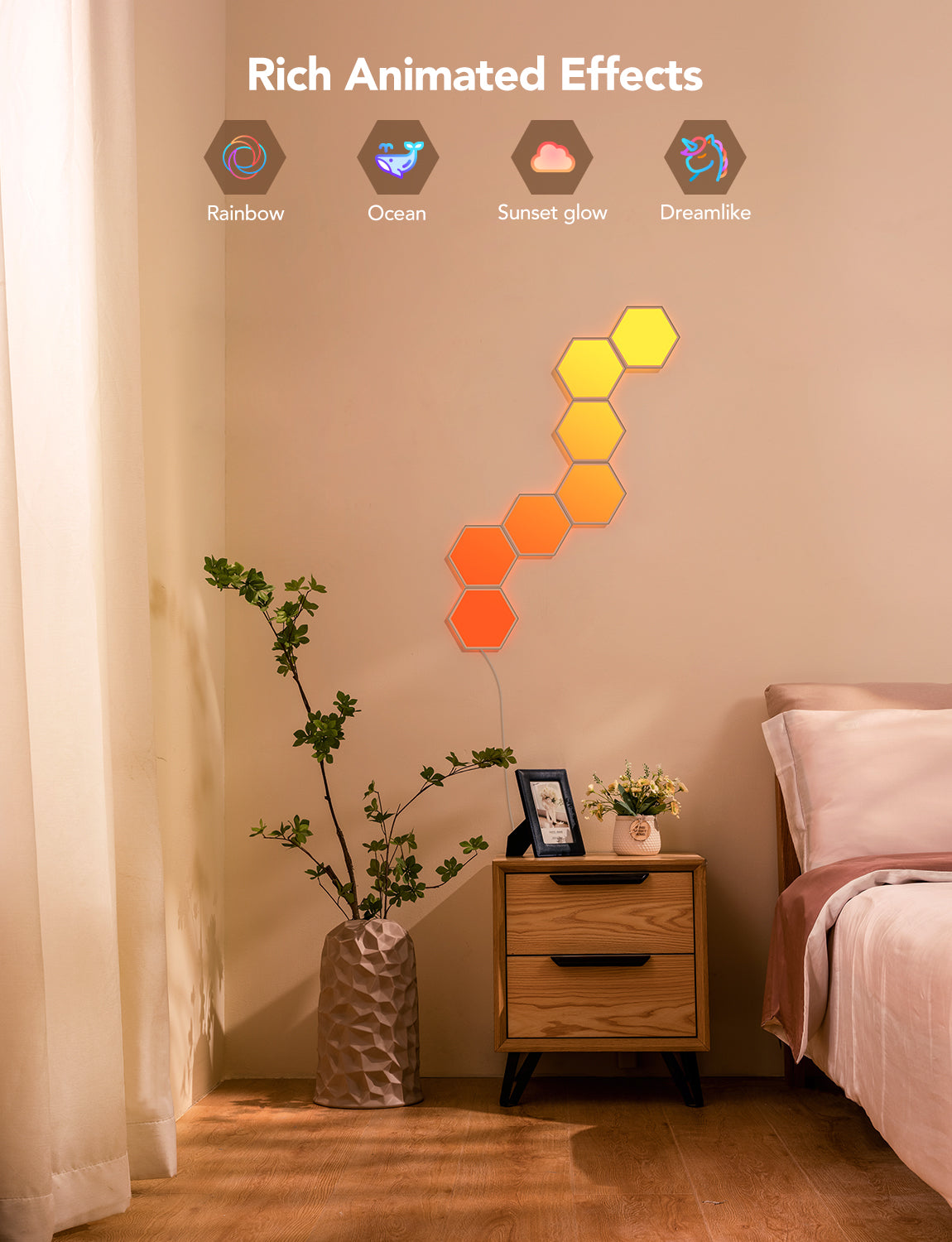 Refurbished Govee Glide Hexa Light Panels