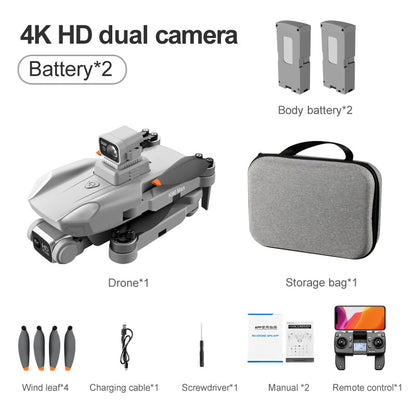 Obstacle Avoidance RC Drone K90 Max GPS 4K HD Dual Camera Brushless Motor 1.2KM FPV Quadcopter