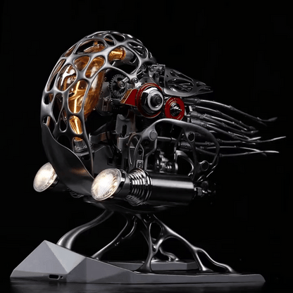 اصنع بنفسك طقم Nautilus ميكانيكي حركي ثلاثي الأبعاد معدني عالي الجودة مع إضاءة، اطلب مسبقًا