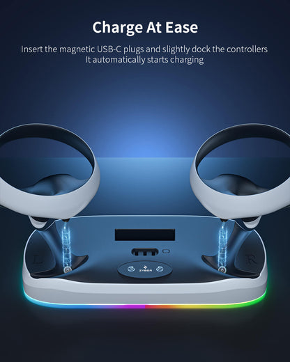 ZyberVR PSVR2 Stand with Controller Charging