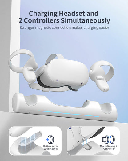 ZyberVR Quest 2 Wireless Charging Dock
