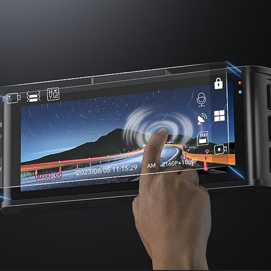 Choice：Touch Screen Feature Dash Cam