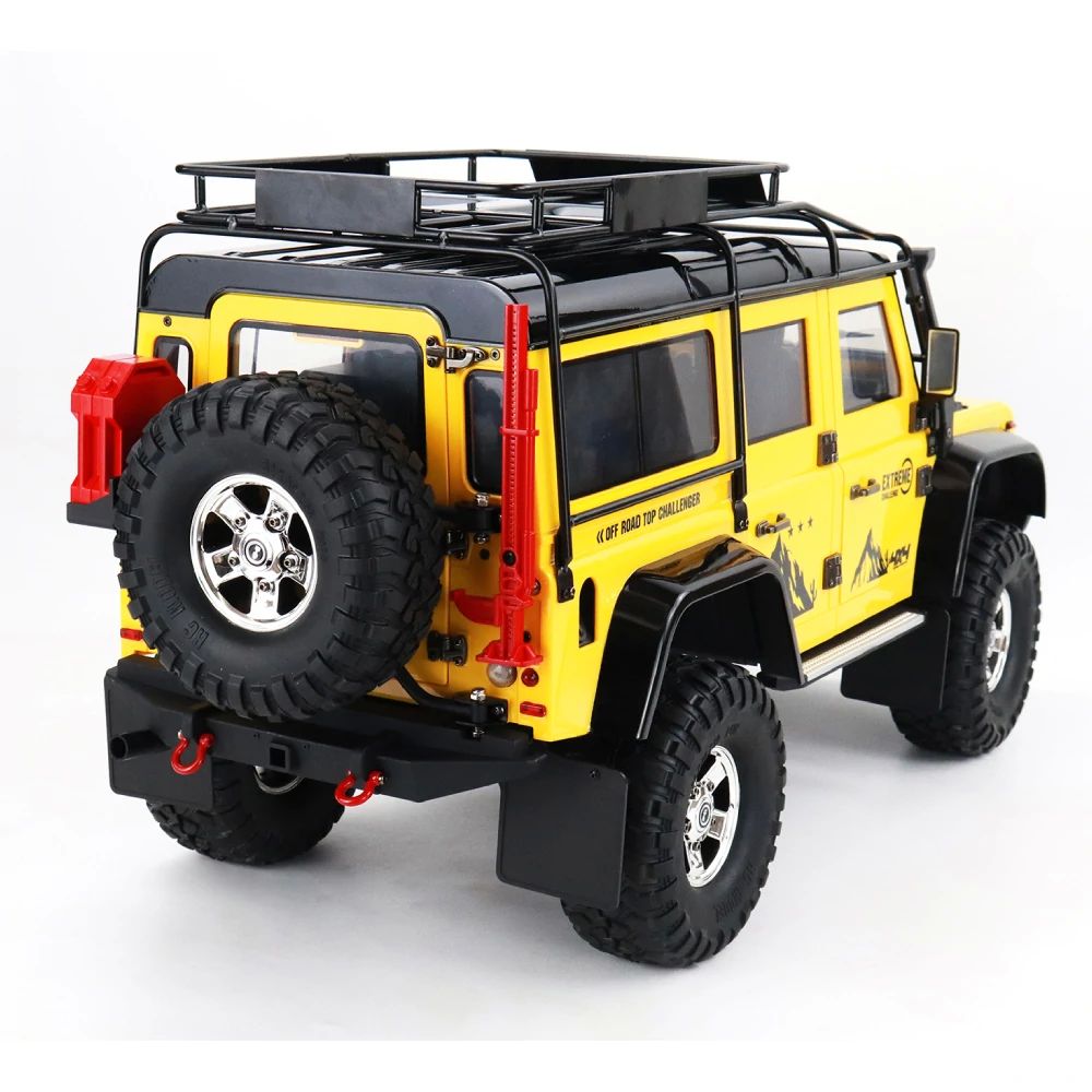 HG P411 4x4 RC Car 1:10 Off-road Climbing Vehicle With Winch Light Sound Effect Smoke