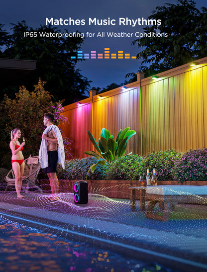 Refurbished Govee Outdoor Deck Lights