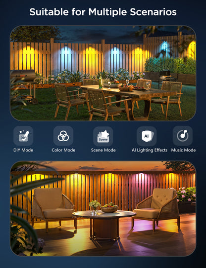 Refurbished Govee Outdoor Deck Lights