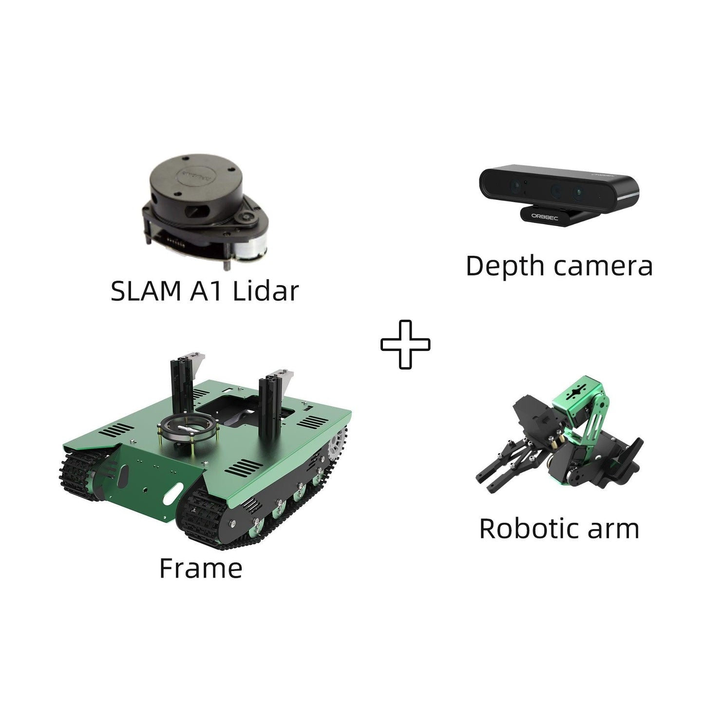 Yahboom ROS Transbot STEM Education Python Programming Robot with Lidar Depth camera MoveIt 3D mapping for Raspberry Pi
