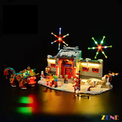 Kit de iluminación para LEGO Story of Nian n.° 80106