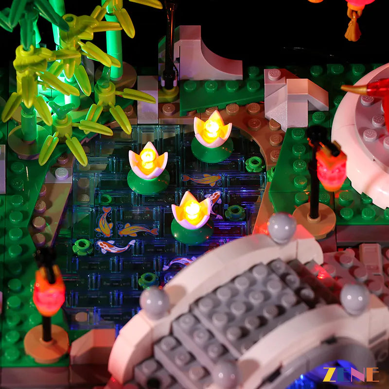 Kit de iluminación para el Festival de Faroles de Año Nuevo LEGO n.° 80107