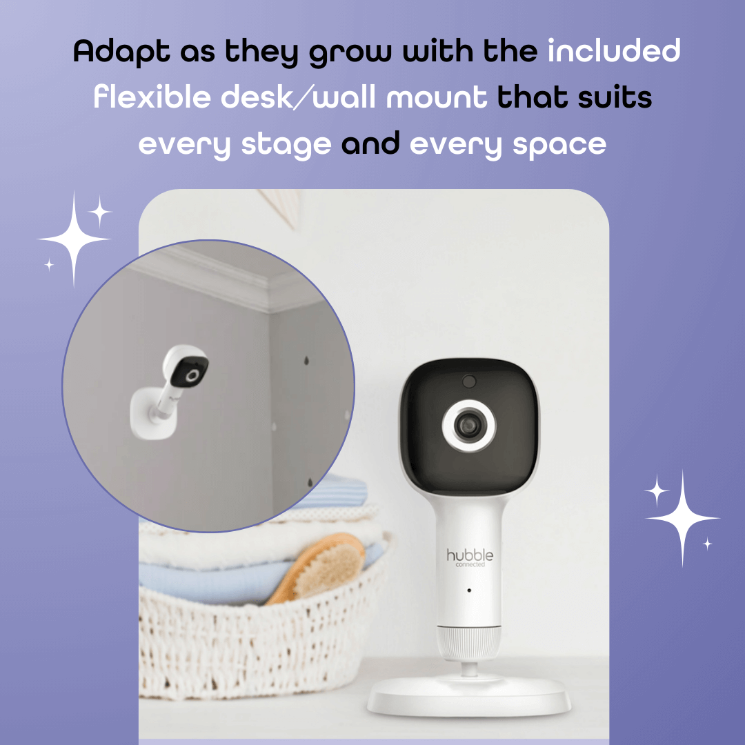 SkyVision AI Pro Twin with Adjustable Crib Mount
