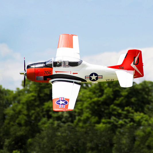 FMS 1400mm T-28D Trojan V4 Red PNP