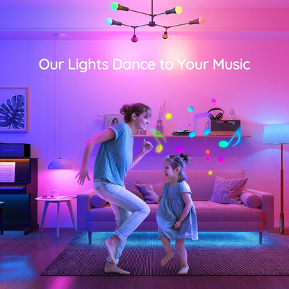 Refurbished Govee Bluetooth RGBWW Smart LED Bulbs