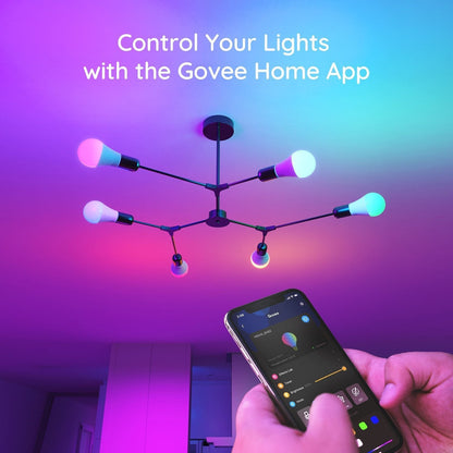 Refurbished Govee Bluetooth RGBWW Smart LED Bulbs