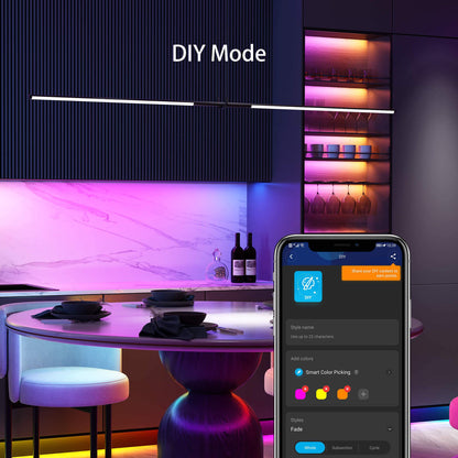 Refurbished Govee RGBIC Wi-Fi+Bluetooth LED Strip Lights