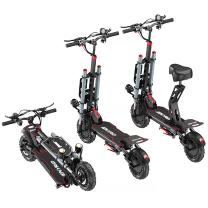 iENYRID ES20 Electric Scooter with 2400W Peak Motor, Dual Motor Scooter with 55km/h Speed, 48V 20Ah Battery, 60 Km Long Range, Max Load 150 Kg