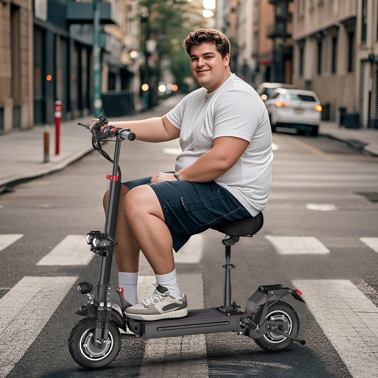iENYRID ES10 Dual Motor Electric Scooter with Seat