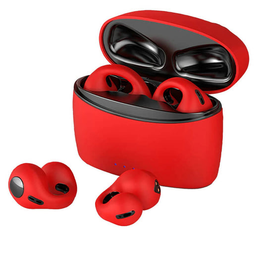 Open Ear Earbuds Bluetooth Wireless Ear Clip Bone Conduction Headphones