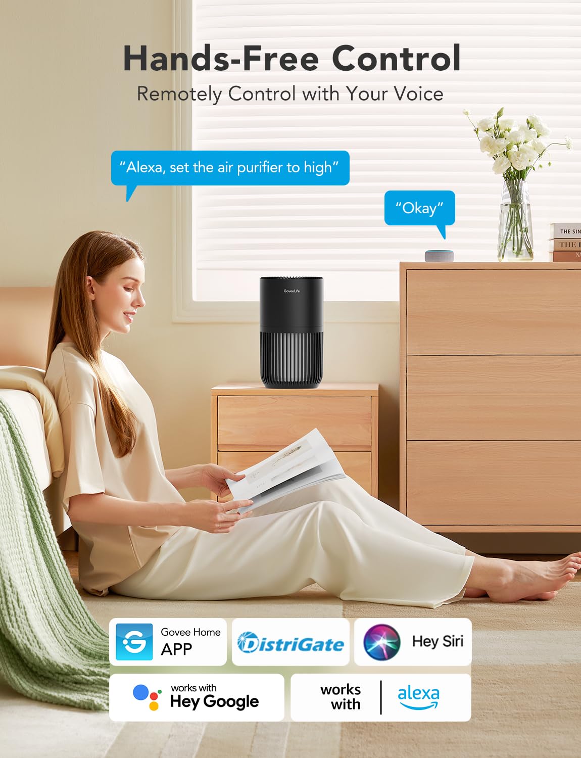 Refurbished GoveeLife Smart Air Purifier Lite