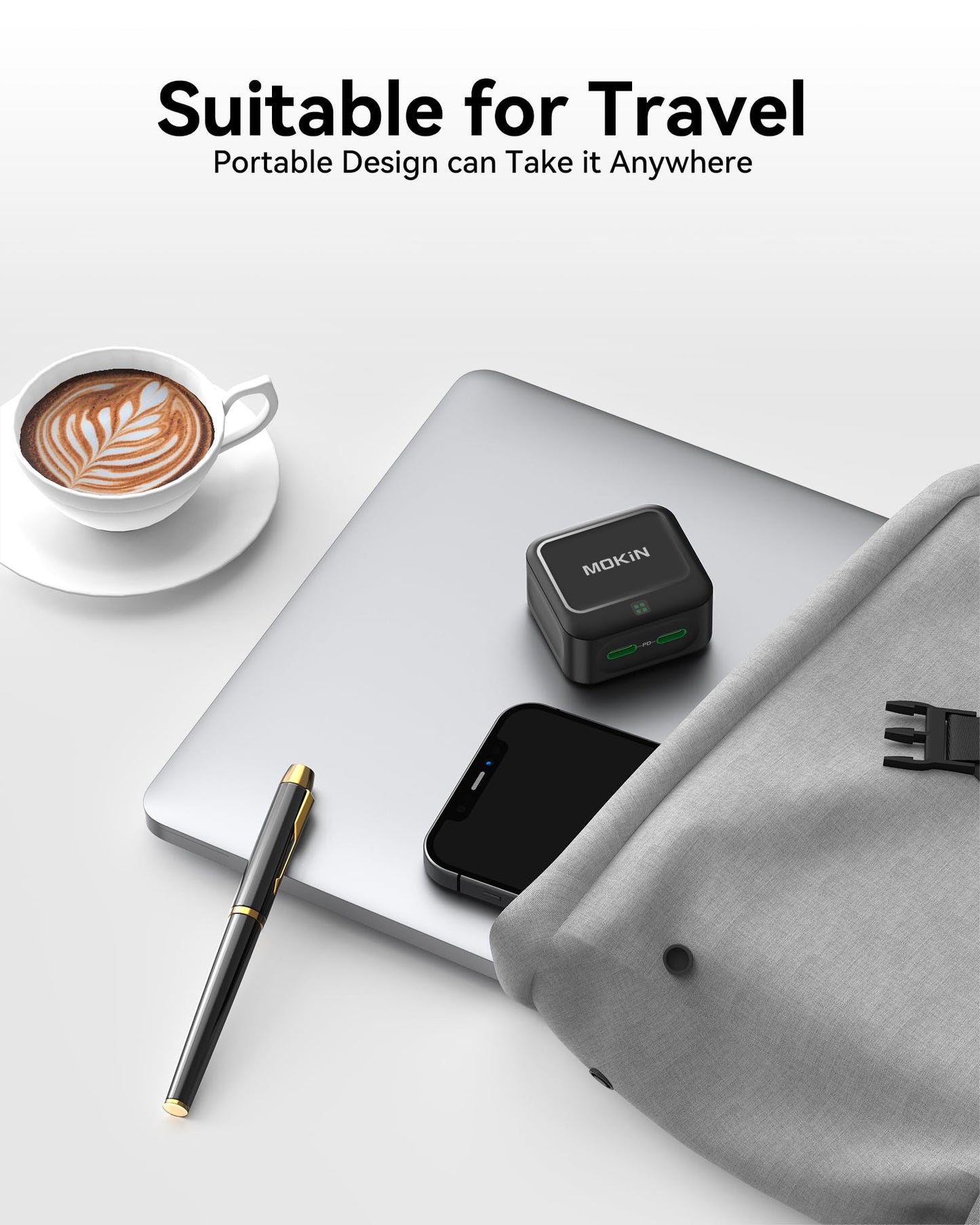 MOKiN Mini 40W Dual USB-C Wall Charger