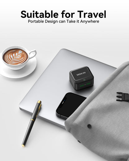 MOKiN Mini 40W Dual USB-C Wall Charger