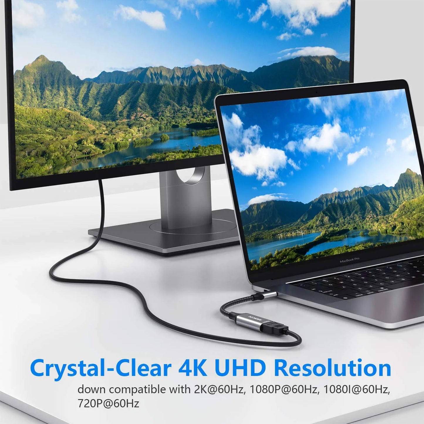 MOKiN USB C to HDMI Adapter Connector for Monitor