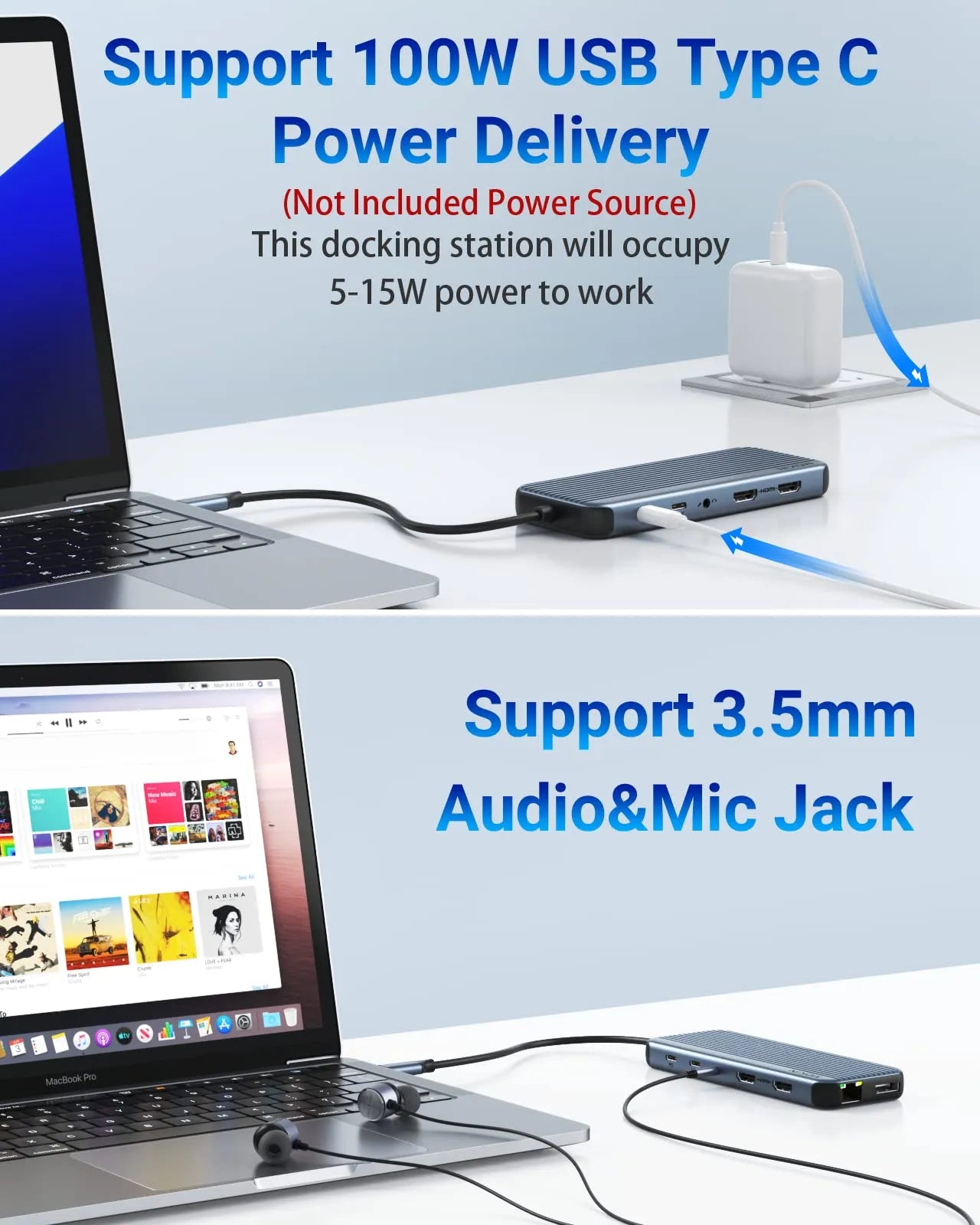 MOKiN 12 IN 1 USB-C Docking Station With 3 Monitors
