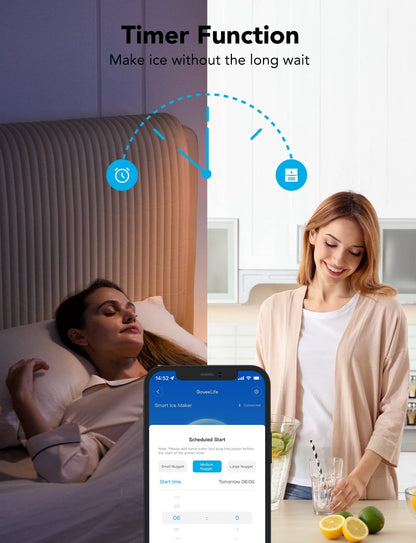 GoveeLife Portable Countertop Ice Maker