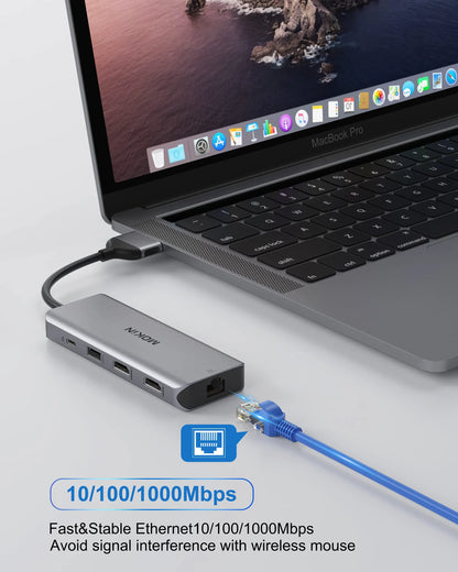 MOKiN 9 IN 2 MacBook Pro Docking Station Dual Monitor