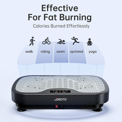 JOROTO EMS Vibration Plate for Lymphatic Drainage & Weight Loss