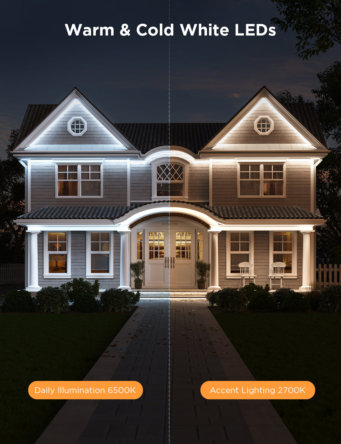 Refurbished Govee RGBICWW Outdoor LED Strip Lights