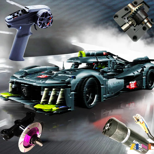 Kit de funciones de potencia para el hipercoche híbrido LEGO PEUGEOT n.° 42156 (alto rendimiento)