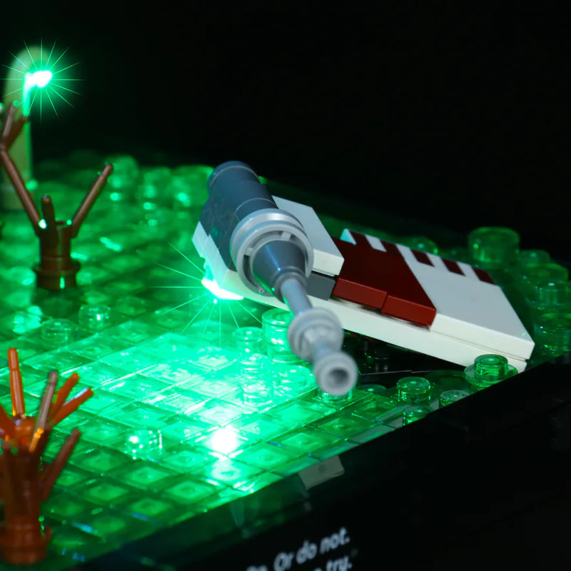 Kit de iluminación LEGO Dagobah™ Jedi™ n.° 75330 versión 2