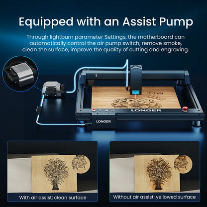 Longer B1 20W/30W/40W Laser Engraving & Cutting Machine