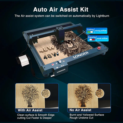 Longer B1 20W/30W/40W Laser Engraving & Cutting Machine