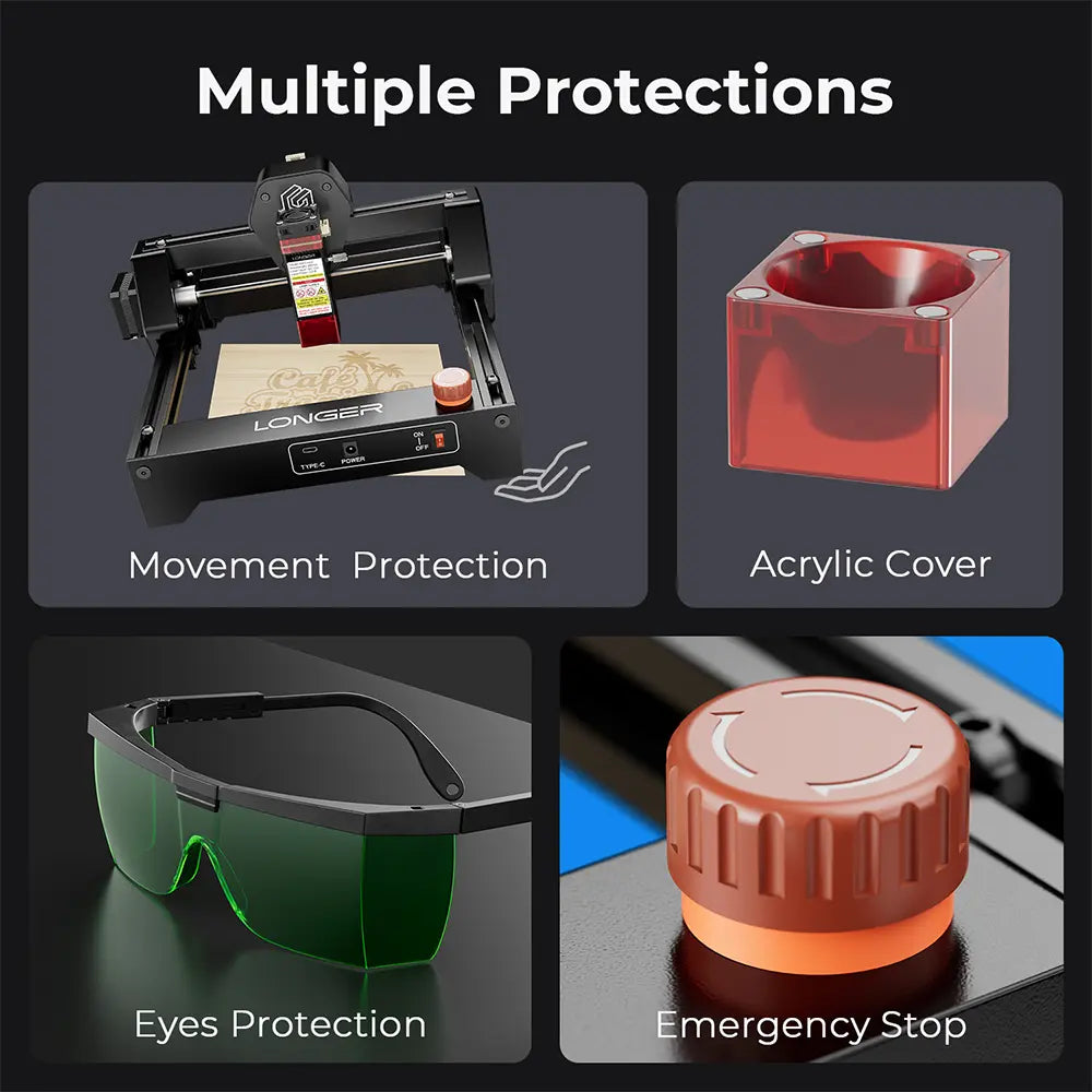 Longer RAY5 Mini 2.5W/3.5W Laser Engraver