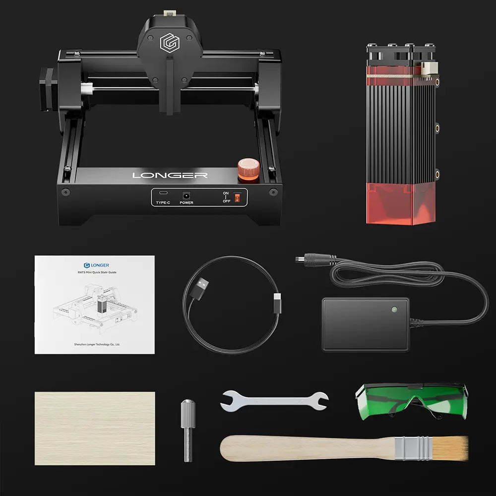 Longer RAY5 Mini 2.5W/3.5W Laser Engraver