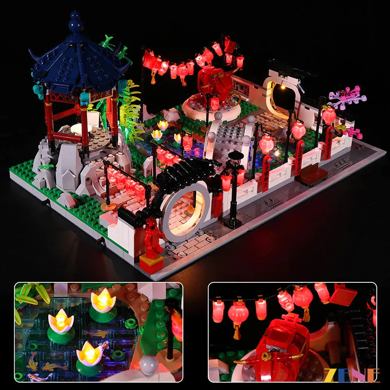 Kit de iluminación para el Festival de Faroles de Año Nuevo LEGO n.° 80107