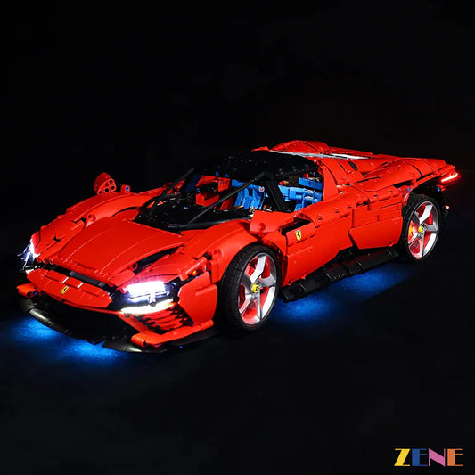 Kit de iluminación para LEGO Ferrari Daytona SP3 n.° 42143