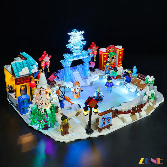 Kit de iluminación para el Festival de Hielo del Año Nuevo Lunar LEGO n.° 80109