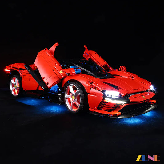 Kit de iluminación para LEGO Ferrari Daytona SP3 n.° 42143