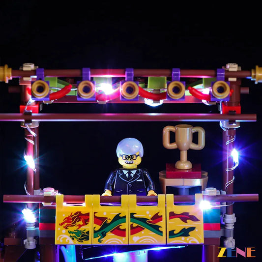 Kit de iluminación para LEGO Dragon Boat Race n.° 80103