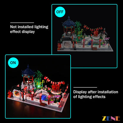 Kit de iluminación para el Festival de Faroles de Año Nuevo LEGO n.° 80107