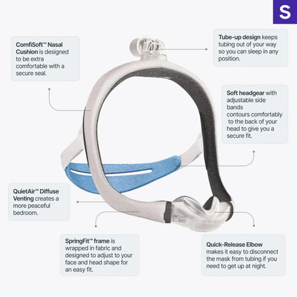AirSense 10 AutoSet Bundle with AirTouch N30i Nasal Mask & Filters