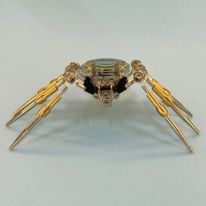 Kit de modelo de reloj de araña mecánico de metal 3D Steampunk para armar uno mismo