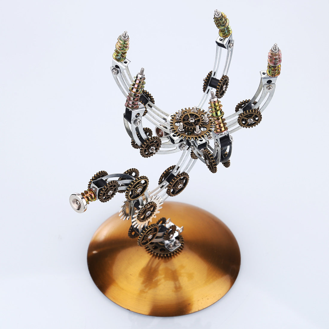 Kit de rompecabezas de modelo de escena múltiple 3D Steampunk Wasp con base