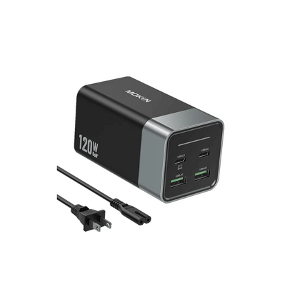 MOKiN 120W 4-Port Desktop USB-C Charging Station