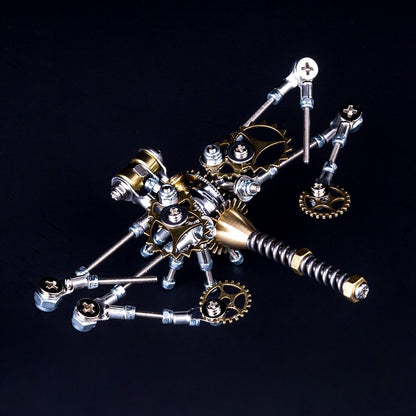 152Pcs 3D DIY Metal Mechanical Dragonfly Insect Puzzle Model Jigsaw